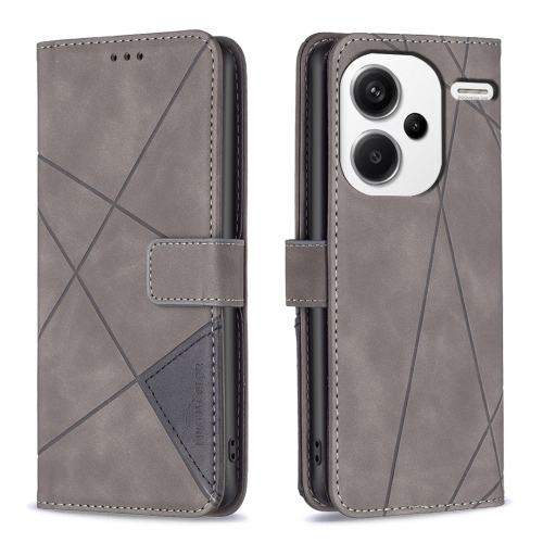 For Xiaomi Redmi Note 13 Pro+ 5G Magnetic Buckle Rhombus Texture Leather Phone Case(Grey)
For Xiaomi Redmi Note 13 Pro+ 5G Magnetic Buckle Rhombus Texture Leather Phone Case(Grey)