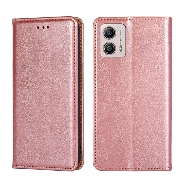 For Motorola Moto G53 5G/G13 4G/G23 4G Gloss Oil Solid Color Magnetic Leather Phone Case(Rose Gold)
For Motorola Moto G53 5G/G13 4G/G23 4G Gloss Oil Solid Color Magnetic Leather Phone Case(Rose Gold)