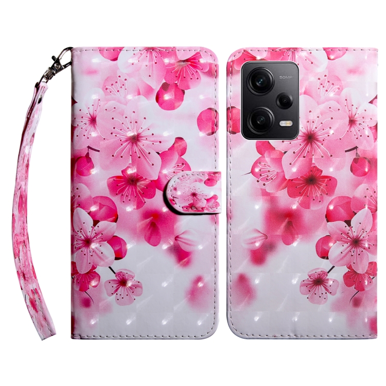 For Xiaomi Redmi Note 12 Pro 5G Global 3D Painted Leather Phone Case(Red Flower)
For Xiaomi Redmi Note 12 Pro 5G Global 3D Painted Leather Phone Case(Red Flower)