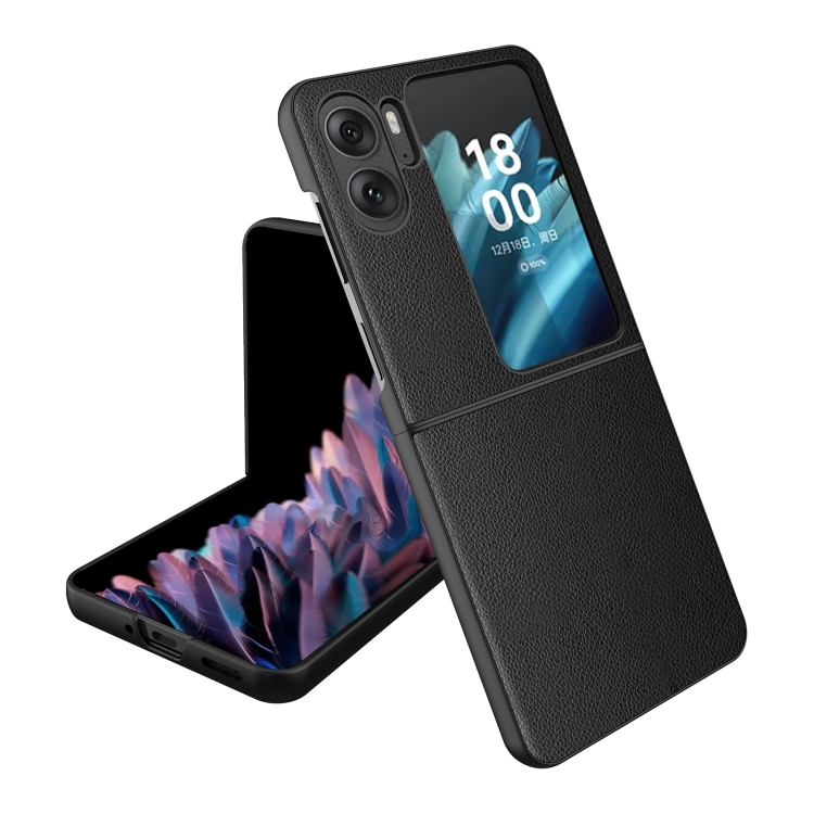 For OPPO Find N2 Flip Skin Feel Litchi Texture Ultra-thin Shockproof Phone Case(Black)
For OPPO Find N2 Flip Skin Feel Litchi Texture Ultra-thin Shockproof Phone Case(Black)