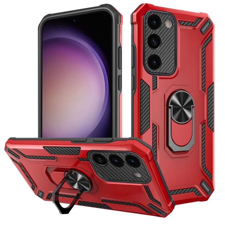 For Samsung Galaxy S23+ 5G Warship Armor 2 in 1 Shockproof Phone Case(Red)
For Samsung Galaxy S23+ 5G Warship Armor 2 in 1 Shockproof Phone Case(Red)