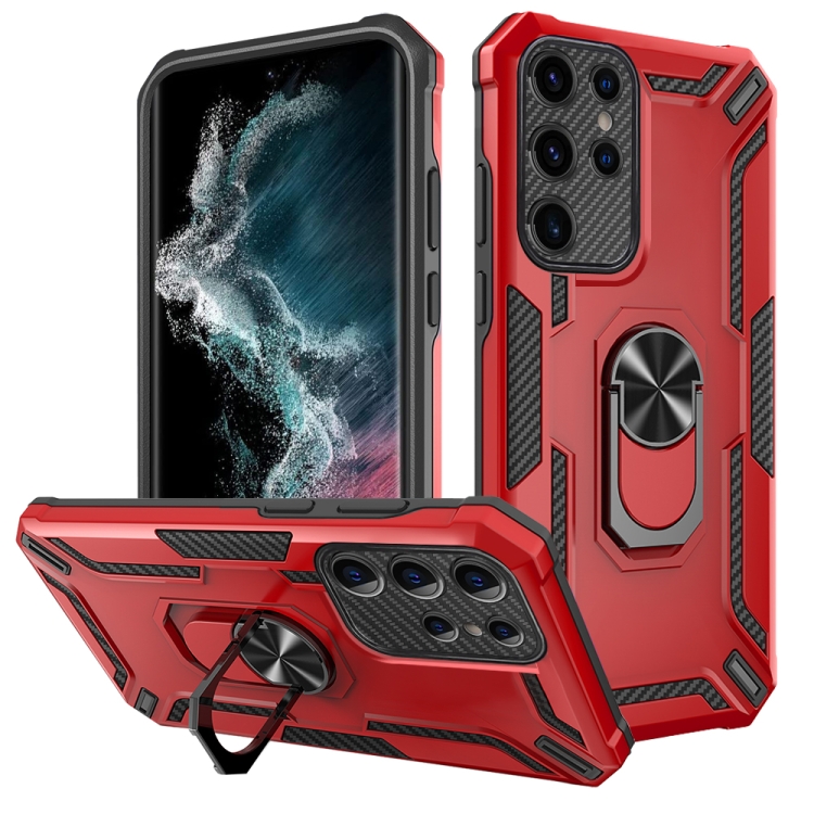 For Samsung Galaxy S22 Ultra 5G Warship Armor 2 in 1 Shockproof Phone Case(Red)
For Samsung Galaxy S22 Ultra 5G Warship Armor 2 in 1 Shockproof Phone Case(Red)