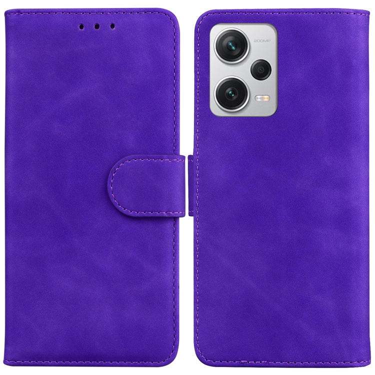 For Xiaomi Redmi Note 12 Pro+ Skin Feel Pure Color Flip Leather Phone Case(Purple)
For Xiaomi Redmi Note 12 Pro+ Skin Feel Pure Color Flip Leather Phone Case(Purple)