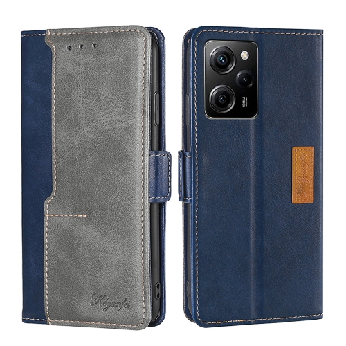 For Xiaomi Redmi Note 12 Pro Speed/Poco X5 Pro Contrast Color Side Buckle Leather Phone Case(Blue + Grey)
For Xiaomi Redmi Note 12 Pro Speed/Poco X5 Pro Contrast Color Side Buckle Leather Phone Case(Blue + Grey)