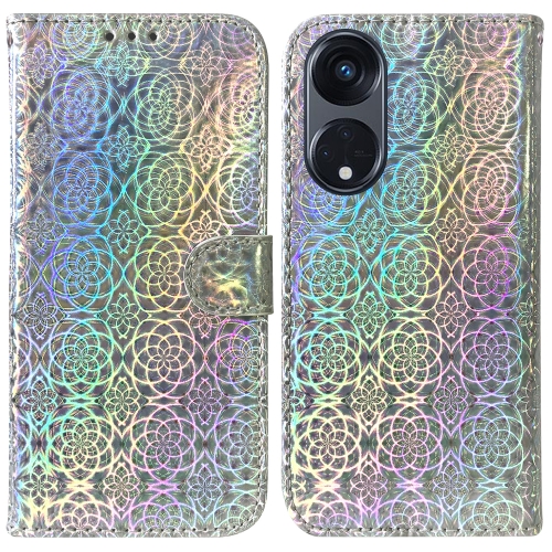 For OPPO Reno8 T 5G / A1 Pro 5G Colorful Magnetic Buckle Leather Phone Case(Silver)
For OPPO Reno8 T 5G / A1 Pro 5G Colorful Magnetic Buckle Leather Phone Case(Silver)