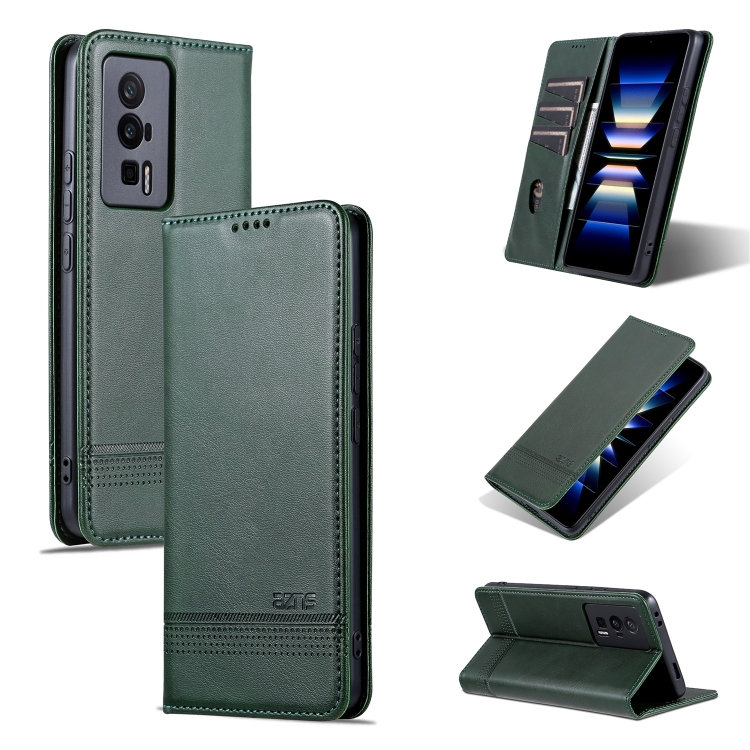 For Xiaomi Redmi K60 / K60 Pro AZNS Magnetic Calf Texture Flip Leather Phone Case(Dark Green)
For Xiaomi Redmi K60 / K60 Pro AZNS Magnetic Calf Texture Flip Leather Phone Case(Dark Green)