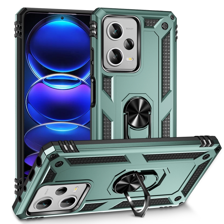 For Xiaomi Redmi Note 12 Pro+ Shockproof TPU + PC Phone Case with Holder(Dark Green)
For Xiaomi Redmi Note 12 Pro+ Shockproof TPU + PC Phone Case with Holder(Dark Green)