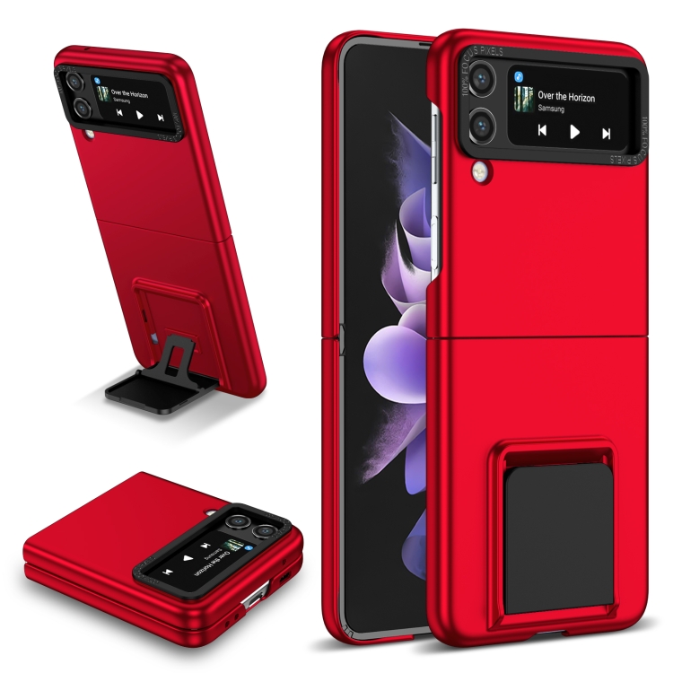 For Samsung Galaxy Z Flip3 5G Three-dimensional Folding Holder PC Phone Case(Red)
For Samsung Galaxy Z Flip3 5G Three-dimensional Folding Holder PC Phone Case(Red)