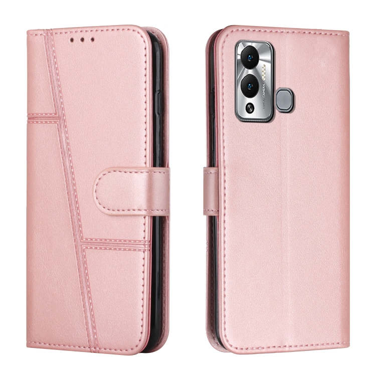For Infinix Hot 20i Stitching Calf Texture Buckle Leather Phone Case(Rose Gold)
For Infinix Hot 20i Stitching Calf Texture Buckle Leather Phone Case(Rose Gold)