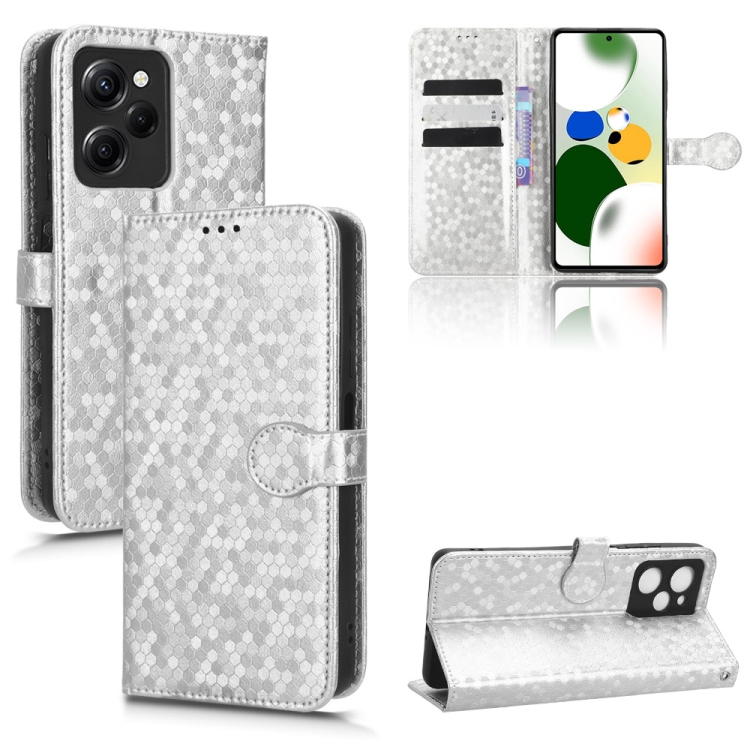For Xiaomi Redmi Note 12 Pro Speed / Xiaomi Poco X5 Pro 5G Honeycomb Dot Texture Leather Phone Case(Silver)
For Xiaomi Redmi Note 12 Pro Speed / Xiaomi Poco X5 Pro 5G Honeycomb Dot Texture Leather Phone Case(Silver)