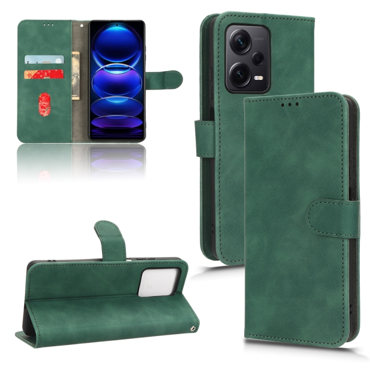 For Xiaomi Redmi Note 12 Pro+ 5G Skin Feel Magnetic Flip Leather Phone Case(Green)
For Xiaomi Redmi Note 12 Pro+ 5G Skin Feel Magnetic Flip Leather Phone Case(Green)