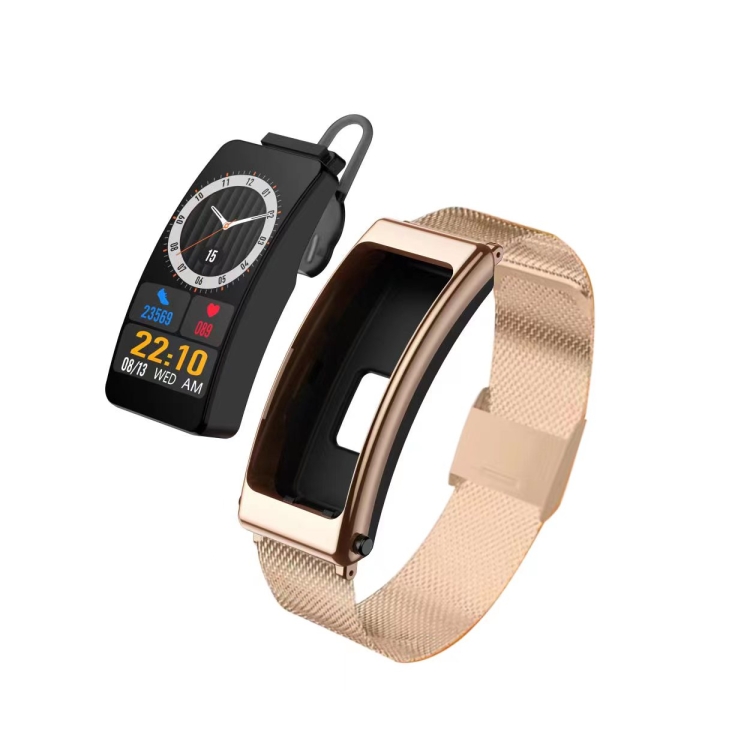 K13 1.14 inch Steel Band Earphone Detachable Smart Watch Support Bluetooth Call(Gold)
K13 1.14 inch Steel Band Earphone Detachable Smart Watch Support Bluetooth Call(Gold)