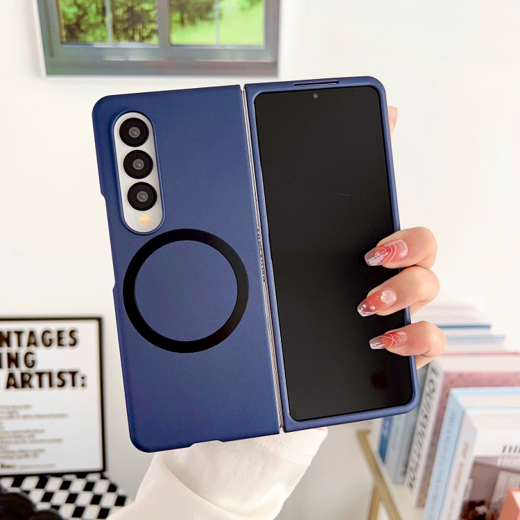 For Samsung Galaxy Z Fold3 5G Skin Feel Magnetic Shockproof Protective Phone Case(Blue)
For Samsung Galaxy Z Fold3 5G Skin Feel Magnetic Shockproof Protective Phone Case(Blue)