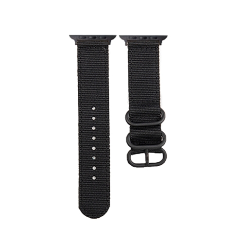 Black Buckle Canvas Watch Band For Apple Watch Ultra 49mm&Watch Ultra 2 49mm / Series 9&8&7 45mm / SE 3&SE 2&6&SE&5&4 44mm / 3&2&1 42mm(Black)
Black Buckle Canvas Watch Band For Apple Watch Ultra 49mm&Watch Ultra 2 49mm / Series 9&8&7 45mm / SE 3&SE 2&6&SE&5&4 44mm / 3&2&1 42mm(Black)
