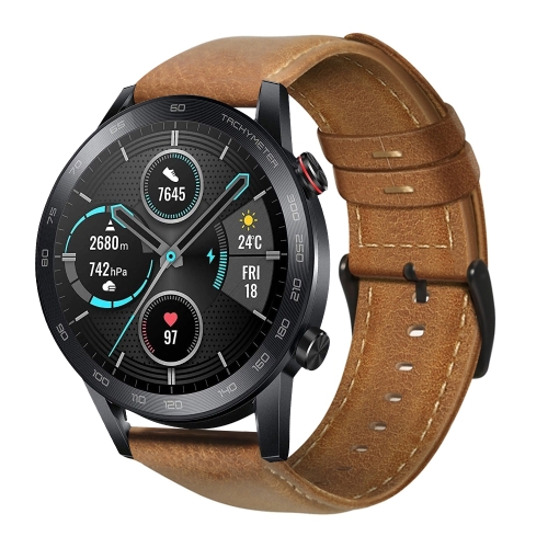 For Honor MagicWatch 2 46mm / Magic / Watch Dream Oil Wax Genuine Leather Watch Band(Yellow Brown)
For Honor MagicWatch 2 46mm / Magic / Watch Dream Oil Wax Genuine Leather Watch Band(Yellow Brown)
