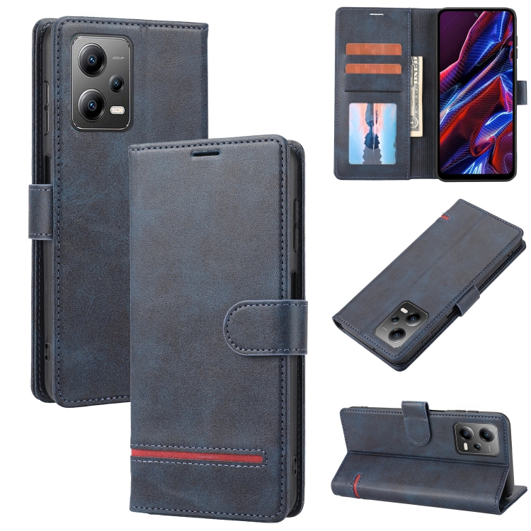 For Xiaomi Redmi Note 12 Pro+ 5G China Classic Wallet Flip Leather Phone Case(Blue)
For Xiaomi Redmi Note 12 Pro+ 5G China Classic Wallet Flip Leather Phone Case(Blue)