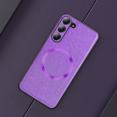 For Samsung Galaxy S23 5G CD Texture Magsafe Magnetic Suction Phone Case(Purple)
For Samsung Galaxy S23 5G CD Texture Magsafe Magnetic Suction Phone Case(Purple)