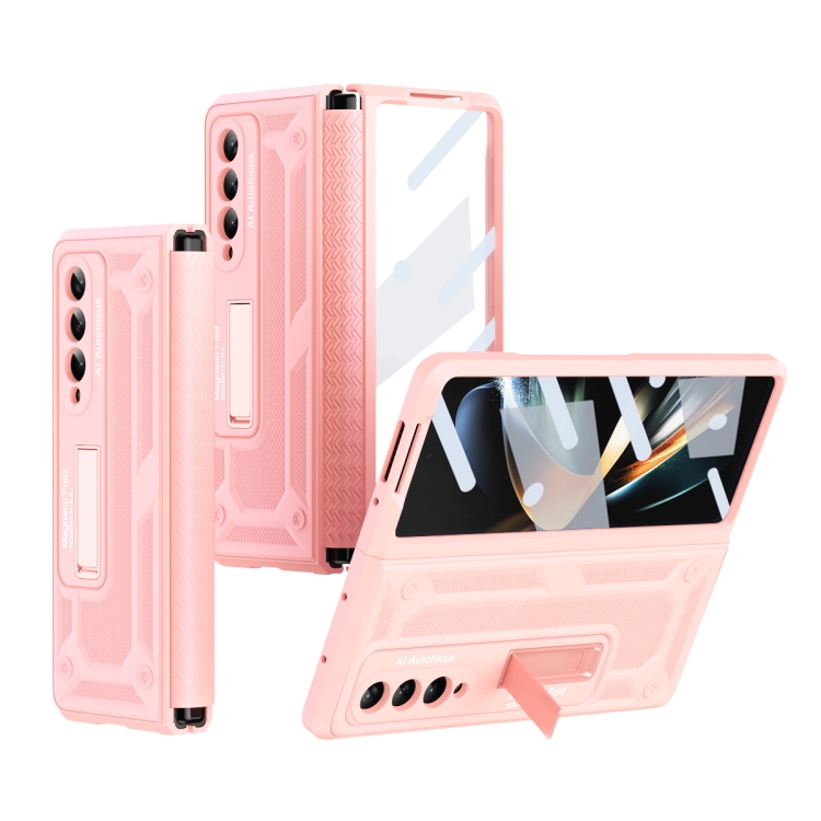 For Samsung Galaxy Z Fold4 5G Integrated TPU Telescopic Hinge Phone Case with Stand(Pink)
For Samsung Galaxy Z Fold4 5G Integrated TPU Telescopic Hinge Phone Case with Stand(Pink)