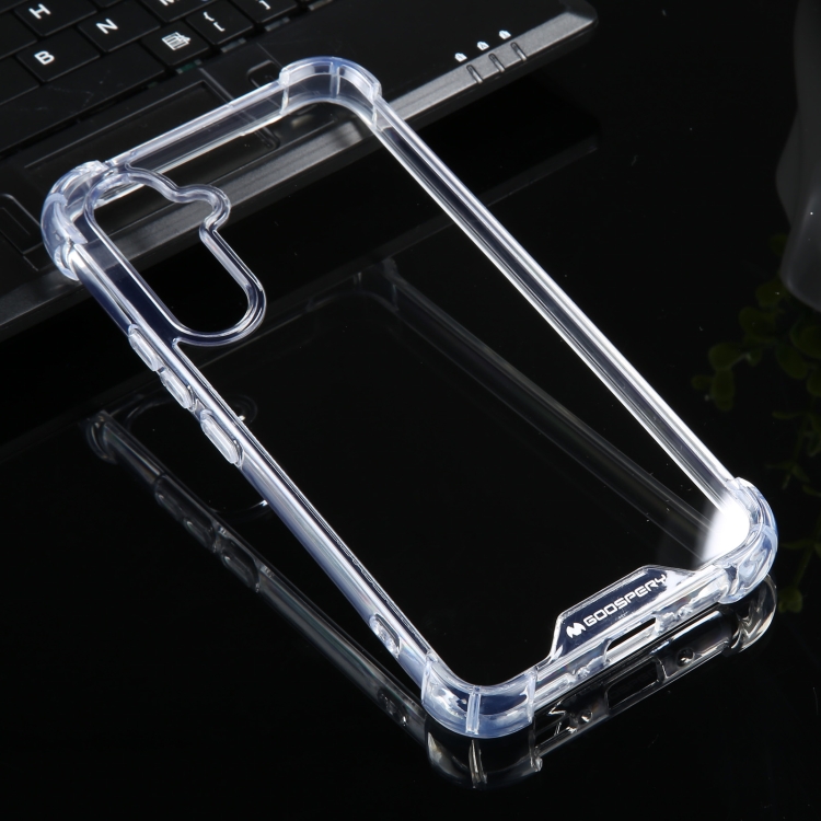 For Samsung Galaxy A54 5G MERCURY GOOSPERY SUPER Four-Corner Shockproof TPU Phone Case(Transparent)
For Samsung Galaxy A54 5G MERCURY GOOSPERY SUPER Four-Corner Shockproof TPU Phone Case(Transparent)