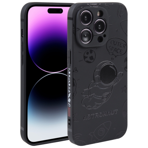 For iPhone 14 Pro Astronaut Pattern Silicone Straight Edge Phone Case(Flying Astronaut-Black)
For iPhone 14 Pro Astronaut Pattern Silicone Straight Edge Phone Case(Flying Astronaut-Black)