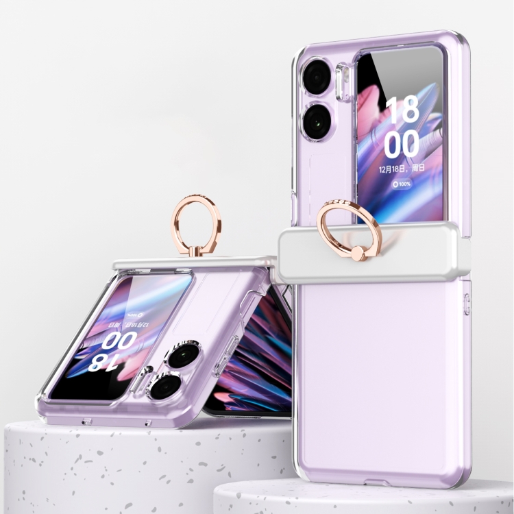 For OPPO Find N2 Flip Macaron Magnetic Ring Three-piece Phone Case with Protective Film(Transparent)
For OPPO Find N2 Flip Macaron Magnetic Ring Three-piece Phone Case with Protective Film(Transparent)