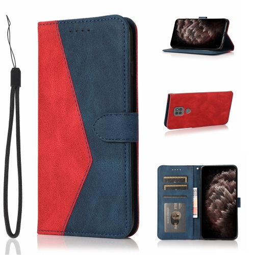 For Motorola Moto G9 / G9 Play / E7 Plus Dual-color Stitching Leather Phone Case(Red Blue)
For Motorola Moto G9 / G9 Play / E7 Plus Dual-color Stitching Leather Phone Case(Red Blue)