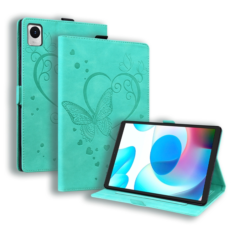 For Realme Pad Mini 8.7 inch Love Butterfly Pattern Leather Tablet Case with Holder & Sleep(Green)
For Realme Pad Mini 8.7 inch Love Butterfly Pattern Leather Tablet Case with Holder & Sleep(Green)