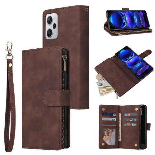 For Xiaomi Redmi Note 12 Pro+ 5G Global India / Note 12 Explorer Multifunctional Multi-Card Wallet Phone Leather Case(Coffee)
For Xiaomi Redmi Note 12 Pro+ 5G Global India / Note 12 Explorer Multifunctional Multi-Card Wallet Phone Leather Case(Coffee)
