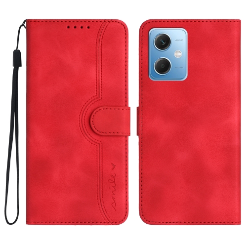 For Xiaomi Redmi Note 12 5G Heart Pattern Skin Feel Leather Phone Case(Red)
For Xiaomi Redmi Note 12 5G Heart Pattern Skin Feel Leather Phone Case(Red)