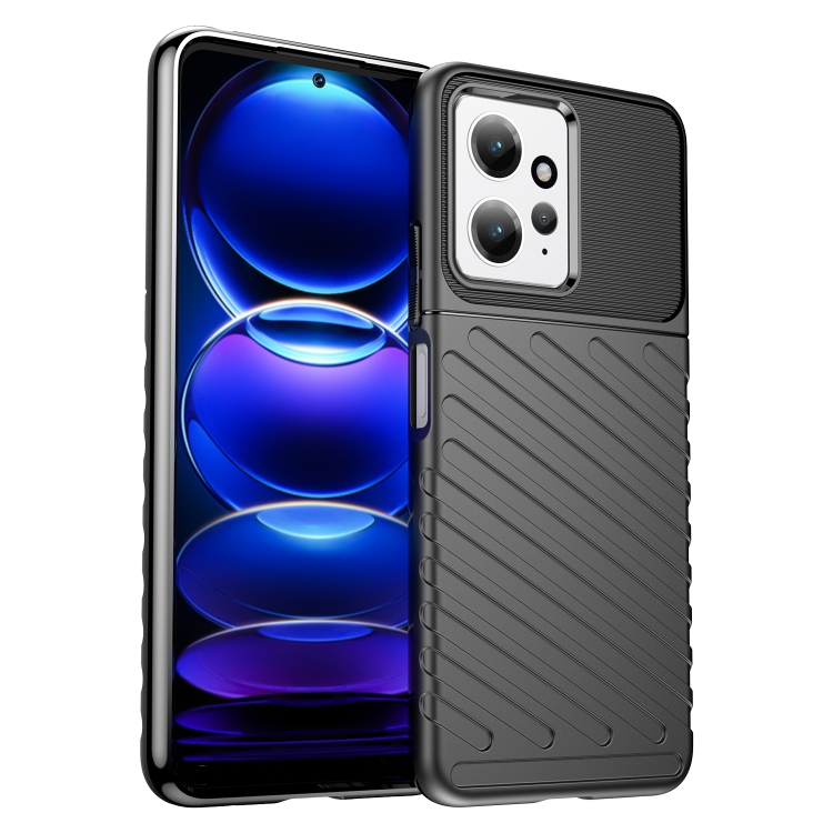 For Xiaomi Redmi Note 12 4G Global Thunderbolt Shockproof TPU Protective Soft Phone Case(Black)
For Xiaomi Redmi Note 12 4G Global Thunderbolt Shockproof TPU Protective Soft Phone Case(Black)