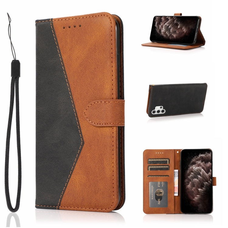 For Samsung Galaxy A32 5G Dual-color Stitching Leather Phone Case(Black Brown)
For Samsung Galaxy A32 5G Dual-color Stitching Leather Phone Case(Black Brown)