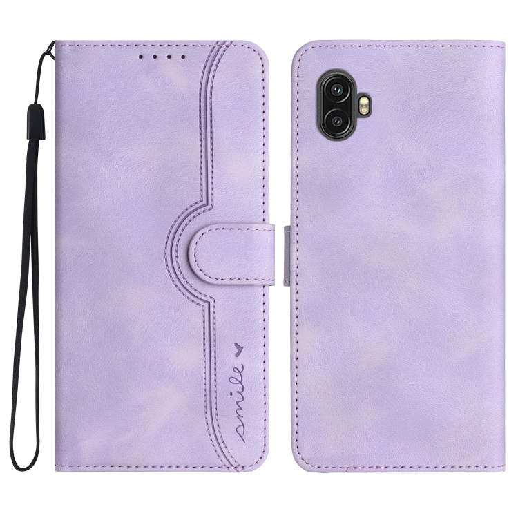 For Samsung Galaxy Xcover6 Pro Heart Pattern Skin Feel Leather Phone Case(Purple)
For Samsung Galaxy Xcover6 Pro Heart Pattern Skin Feel Leather Phone Case(Purple)