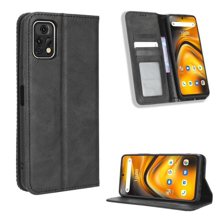 For Umidigi A13 Pro 5G Magnetic Buckle Retro Texture Leather Phone Case(Black)
For Umidigi A13 Pro 5G Magnetic Buckle Retro Texture Leather Phone Case(Black)
