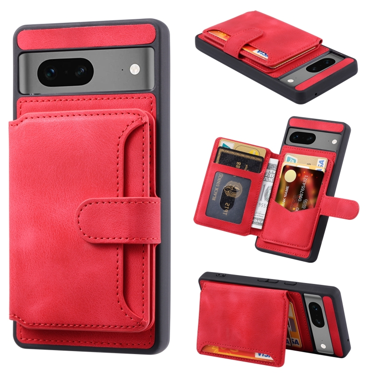 For Google Pixel 7 Pro 5G Skin Feel Dream Anti-theft Brush Shockproof Portable Skin Card Bag Phone Case(Red)
For Google Pixel 7 Pro 5G Skin Feel Dream Anti-theft Brush Shockproof Portable Skin Card Bag Phone Case(Red)