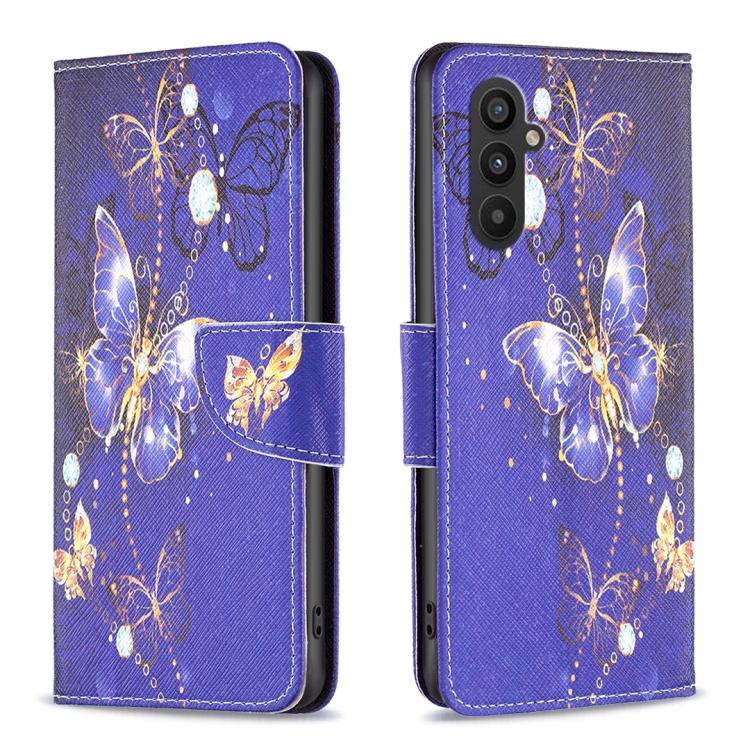 For Samsung Galaxy A24 4G Colored Drawing Leather Phone Case(Purple Butterfly)
For Samsung Galaxy A24 4G Colored Drawing Leather Phone Case(Purple Butterfly)