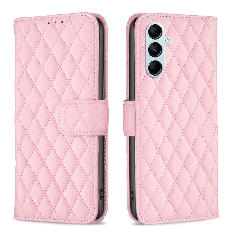 For Samsung Galaxy M14 5G Diamond Lattice Wallet Leather Flip Phone Case(Pink)
For Samsung Galaxy M14 5G Diamond Lattice Wallet Leather Flip Phone Case(Pink)