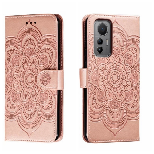 For Xiaomi 12 Lite Sun Mandala Embossing Pattern Phone Leather Case(Rose Gold)
For Xiaomi 12 Lite Sun Mandala Embossing Pattern Phone Leather Case(Rose Gold)