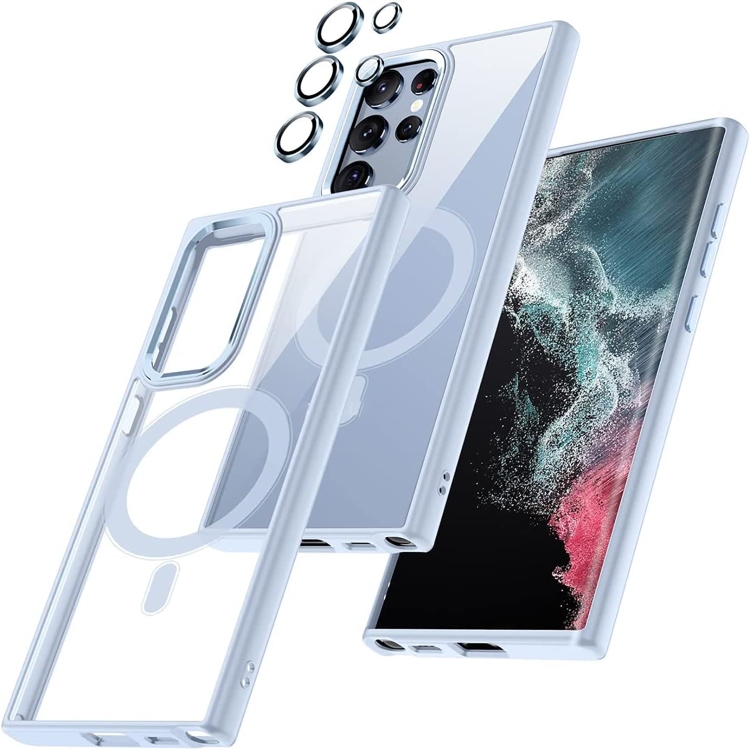 For Samsung Galaxy S23 Ultra 5G Acrylic PC MagSafe Magnetic Phone Case(Sierra Blue)
For Samsung Galaxy S23 Ultra 5G Acrylic PC MagSafe Magnetic Phone Case(Sierra Blue)