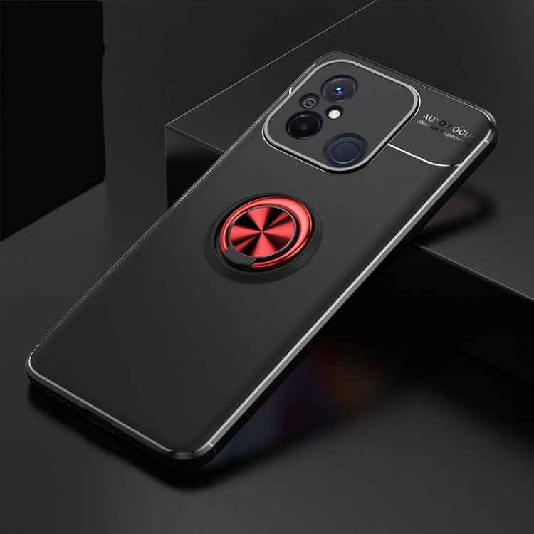 For Xiaomi Redmi 12C Metal Ring Holder 360 Degree Rotating TPU Phone Case(Black Red)
For Xiaomi Redmi 12C Metal Ring Holder 360 Degree Rotating TPU Phone Case(Black Red)