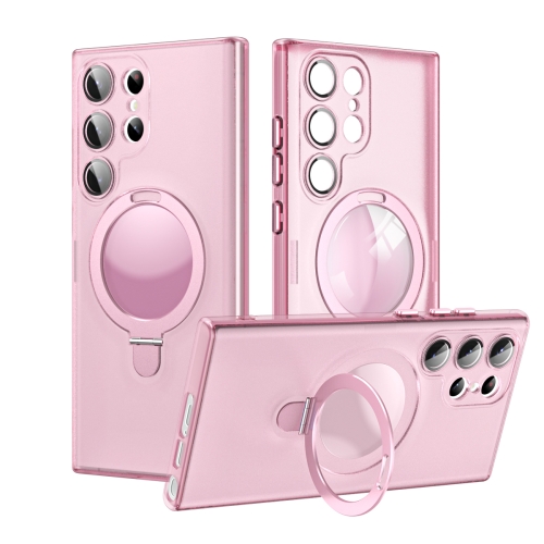 For Samsung Galaxy S23+ 5G MagSafe Magnetic Multifunctional Holder Phone Case(Pink)
For Samsung Galaxy S23+ 5G MagSafe Magnetic Multifunctional Holder Phone Case(Pink)
