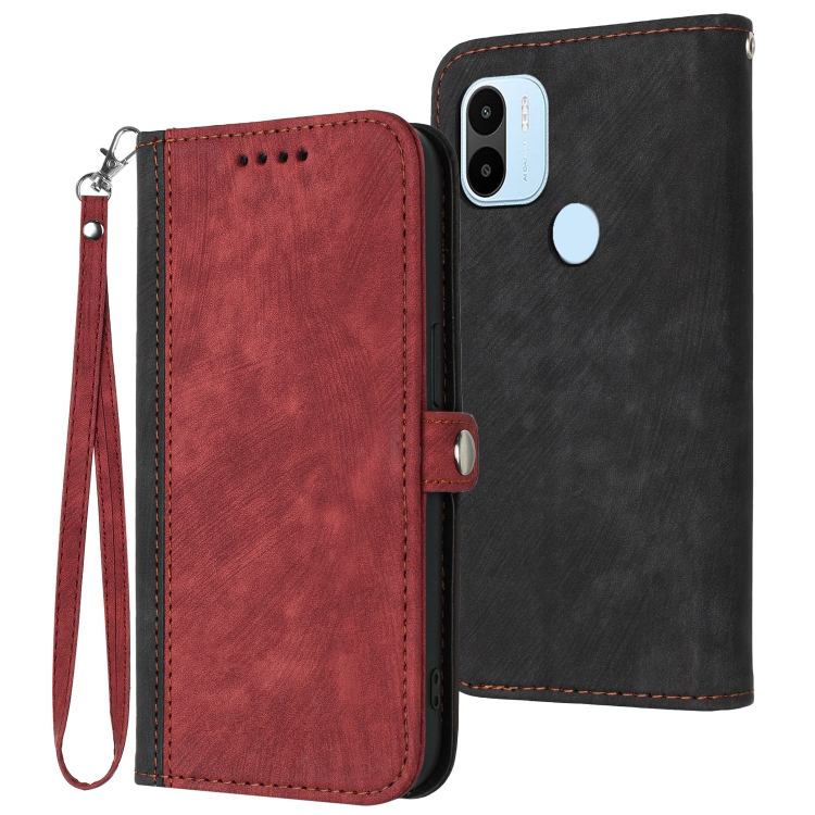 For Xiaomi Redmi A1+ Side Buckle Double Fold Hand Strap Leather Phone Case(Red)
For Xiaomi Redmi A1+ Side Buckle Double Fold Hand Strap Leather Phone Case(Red)