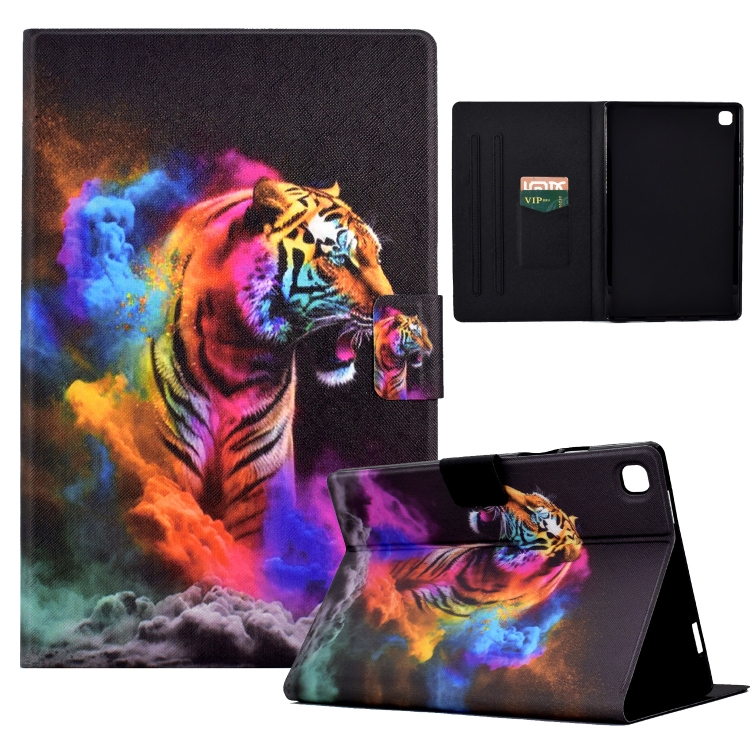 For Samsung Galaxy Tab A 10.1 T510 Coloured Drawing Leather Tablet Case(Tiger)
For Samsung Galaxy Tab A 10.1 T510 Coloured Drawing Leather Tablet Case(Tiger)