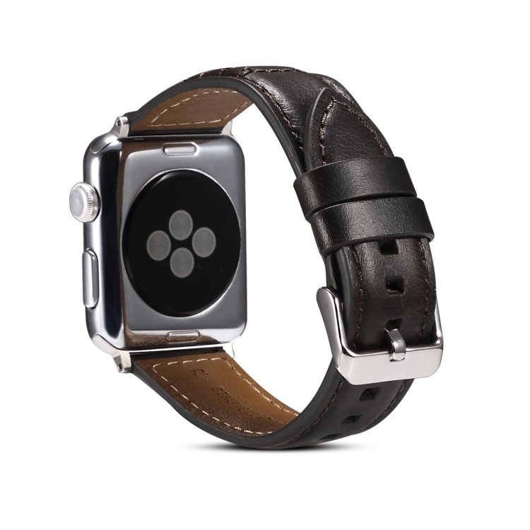 Oil Wax Genuine Leather Watch Band For Apple Watch Ultra 49mm / Series 8&7 45mm / SE 2&6&SE&5&4 44mm / 3&2&1 42mm (Black)
Oil Wax Genuine Leather Watch Band For Apple Watch Ultra 49mm / Series 8&7 45mm / SE 2&6&SE&5&4 44mm / 3&2&1 42mm (Black)