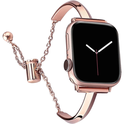 Stainless Steel Bracelet Watch Band For Apple Watch Ultra 49mm&Watch Ultra 2 49mm / Series 9&8&7 45mm / SE 3&SE 2&6&SE&5&4 44mm / 3&2&1 42mm(Rose Gold)
Stainless Steel Bracelet Watch Band For Apple Watch Ultra 49mm&Watch Ultra 2 49mm / Series 9&8&7 45mm / SE 3&SE 2&6&SE&5&4 44mm / 3&2&1 42mm(Rose Gold)
