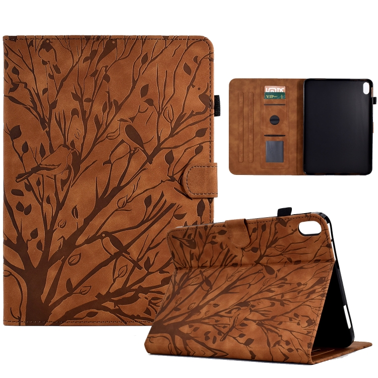 For iPad 10.9 2022 Fortune Tree Pressure Flower PU Tablet Case with Wake-up / Sleep Function(Brown)
For iPad 10.9 2022 Fortune Tree Pressure Flower PU Tablet Case with Wake-up / Sleep Function(Brown)
