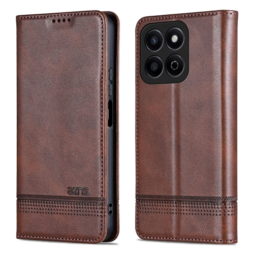 For Honor Play 60 Plus AZNS Magnetic Calf Texture Flip Leather Phone Case(Dark Brown)
For Honor Play 60 Plus AZNS Magnetic Calf Texture Flip Leather Phone Case(Dark Brown)