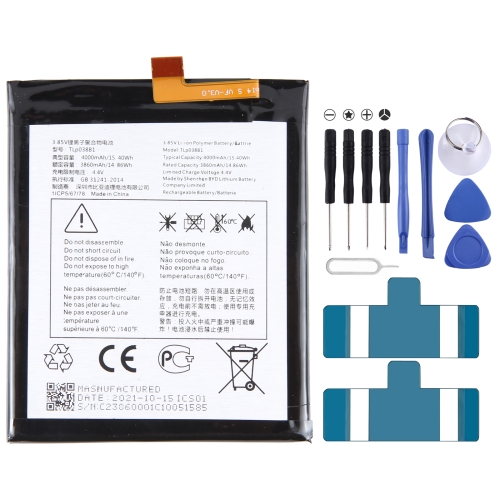 

For Alcatel 3v 2019 5032w 4000mAh Battery Replacement tlp038b1