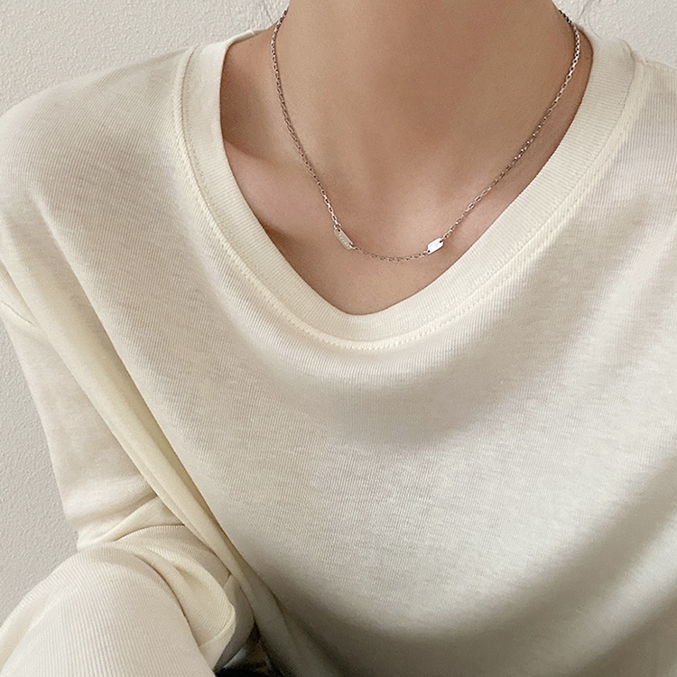 Ladies Alphabet Versatile Titanium Steel Necklace Twist Chain, Specification:XL1170
Ladies Alphabet Versatile Titanium Steel Necklace Twist Chain, Specification:XL1170