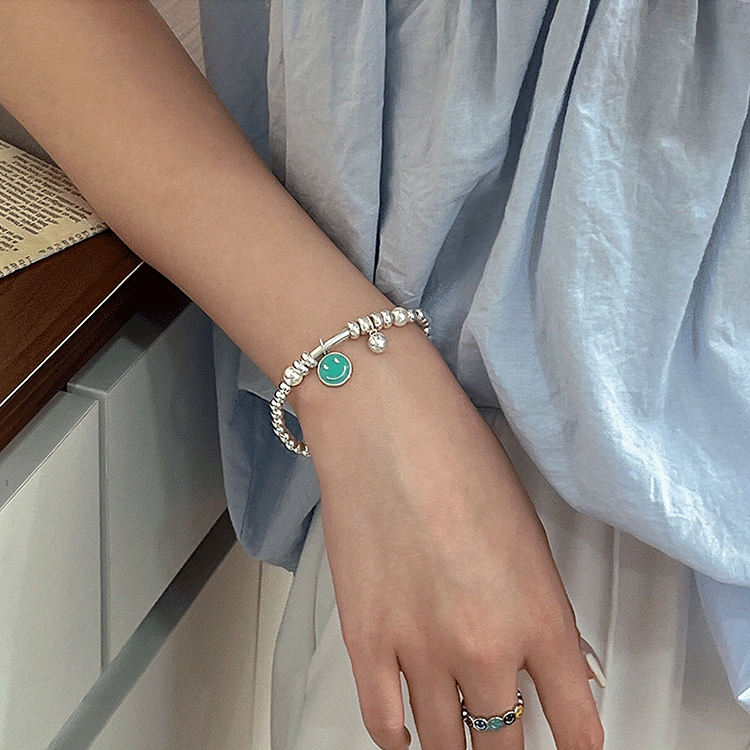 925 Sterling Silver Vintage Open Bracelet Hand Decoration, Specification:SL0748
925 Sterling Silver Vintage Open Bracelet Hand Decoration, Specification:SL0748