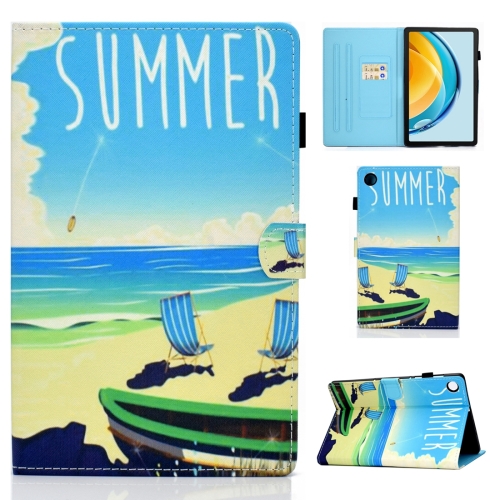 For Huawei Matepad SE 10.4 2022 Colored Drawing Stitching Flip Leather Tablet Case(Beach)
For Huawei Matepad SE 10.4 2022 Colored Drawing Stitching Flip Leather Tablet Case(Beach)